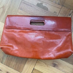 Furla Large Clutch (burnt orange)